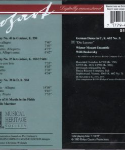 Wolfgang Amadeus Mozart, The Academy Of St. Martin-in-the-Fields, Wiener Mozart Ensemble-1