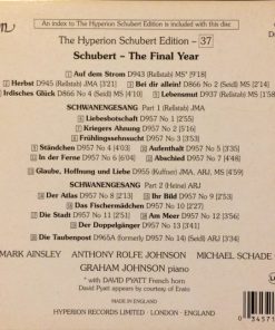 Schubert* - John Mark Ainsley, Anthony Rolfe Johnson, Michael Schade, Graham Johnson (2)-1