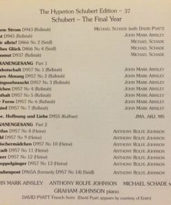 Schubert* - John Mark Ainsley, Anthony Rolfe Johnson, Michael Schade, Graham Johnson (2)-2