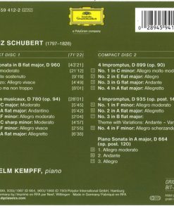 Franz Schubert, Wilhelm Kempff-1