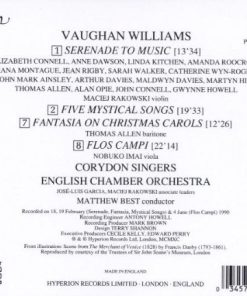 Vaughan Williams*, Sixteen Soloists, Thomas Allen, Nobuko Imai, Corydon Singers, English Chamber Orchestra, Matthew Best (2)-1