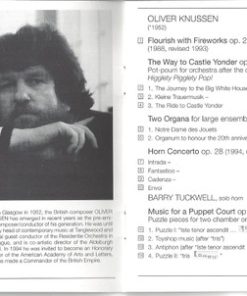 Oliver Knussen — Barry Tuckwell, Lucy Shelton, London Sinfonietta-4