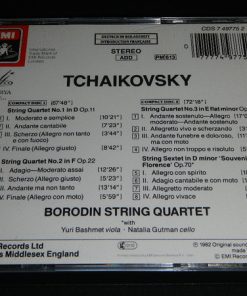 Pyotr Ilyich Tchaikovsky, Borodin String Quartet-3