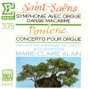 Saint-Saëns*, Poulenc* - Orchestre National De L'ORTF, Jean Martinon, Marie-Claire Alain-0