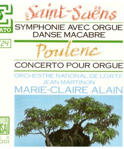 Saint-Saëns*, Poulenc* - Orchestre National De L'ORTF, Jean Martinon, Marie-Claire Alain-0