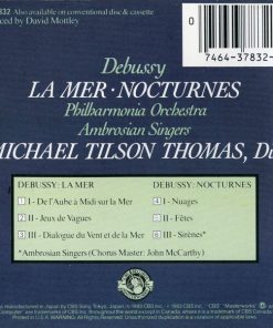 Debussy*, Philharmonia Orchestra, Michael Tilson Thomas, Ambrosian Singers*-1