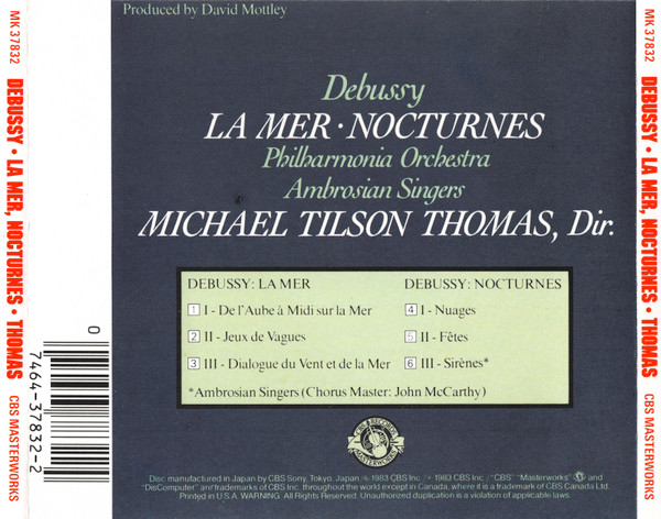 Debussy*, Philharmonia Orchestra, Michael Tilson Thomas, Ambrosian Singers*-4