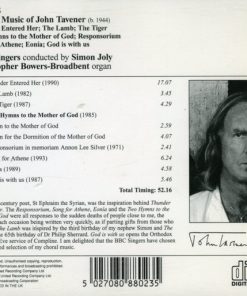 John Tavener, BBC Singers, Simon Joly-2