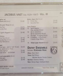Jacobus Vaet - Dufay Ensemble-1