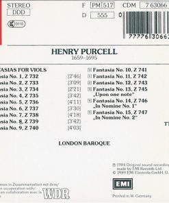 Purcell*, London Baroque-1