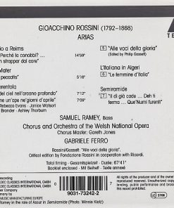 Gioacchino Rossini, Samuel Ramey, The Welsh National Opera Orchestra, Gabriele Ferro-1