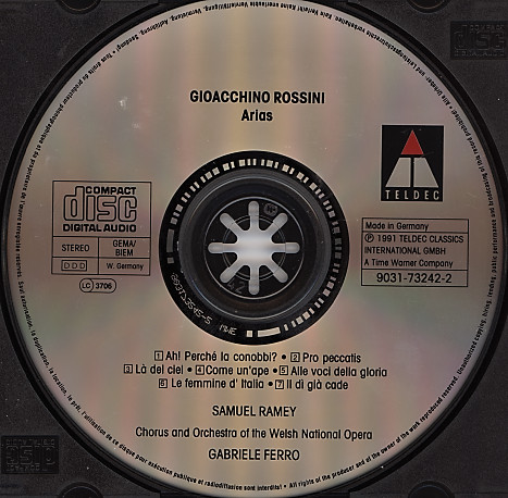 Gioacchino Rossini, Samuel Ramey, The Welsh National Opera Orchestra, Gabriele Ferro-2