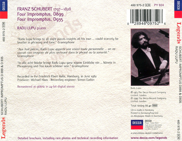 Schubert*, Radu Lupu-1