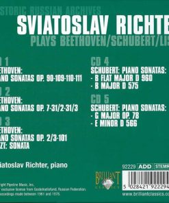 Sviatoslav Richter - Ludwig Van Beethoven / Franz Schubert / Franz Liszt-1
