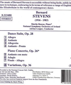 Bernard Stevens, Martin Roscoe, National Symphony Orchestra Of Ireland, Adrian Leaper-1