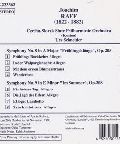 Joachim Raff*, Czecho-Slovak State Philharmonic Orchestra (Košice)*, Urs Schneider-1