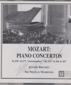 Mozart*, Alfred Brendel, Sir Neville Marriner-0