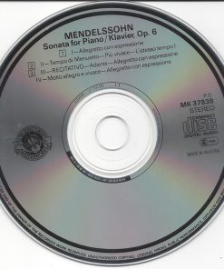 Murray Perahia, Felix Mendelssohn-Bartholdy-1