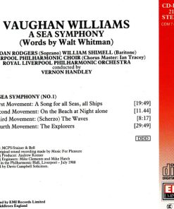 Vaughan Williams* / Joan Rodgers, William Shimell, Royal Liverpool Philharmonic Choir & Royal Liverpool Philharmonic Orchestra Orchestra Vernon Handley-1