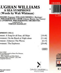 Vaughan Williams* / Joan Rodgers, William Shimell, Royal Liverpool Philharmonic Choir & Royal Liverpool Philharmonic Orchestra Orchestra Vernon Handley-2