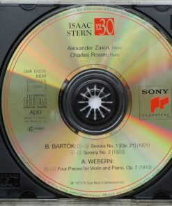 Béla Bartók, Anton Webern - Isaac Stern, Alexander Zakin, Charles Rosen-3