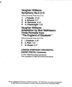 Vaughan Williams*, André Previn, London Symphony Orchestra-2