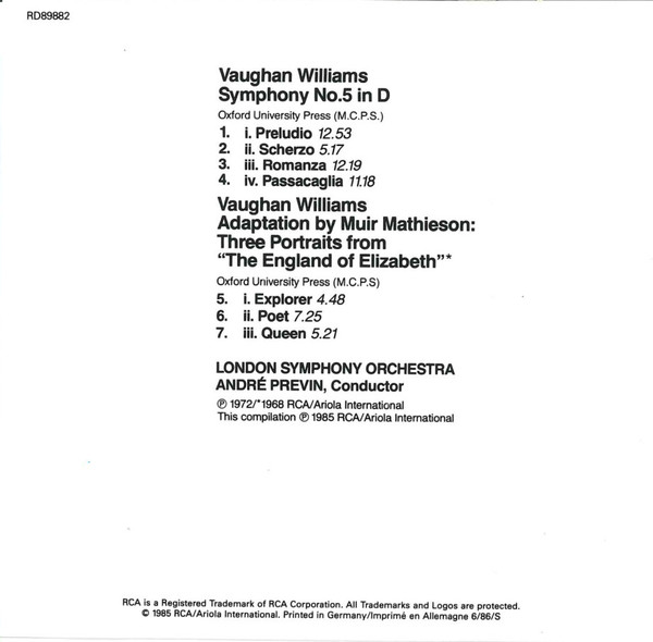 Vaughan Williams*, André Previn, London Symphony Orchestra-2