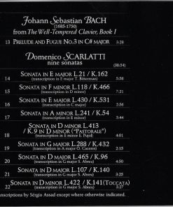 Sérgio & Odair Assad, Rameau*, Scarlatti*, Couperin*, Bach*-4