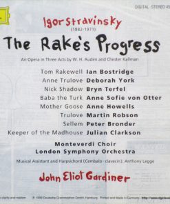 Igor Stravinsky, John Eliot Gardiner, Bryn Terfel, Ian Bostridge, Deborah York, Anne Sofie von Otter, The Monteverdi Choir, London Symphony Orchestra-3