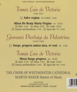 Tomás Luis De Victoria / Westminster Cathedral Choir, Martin Baker (2)-1