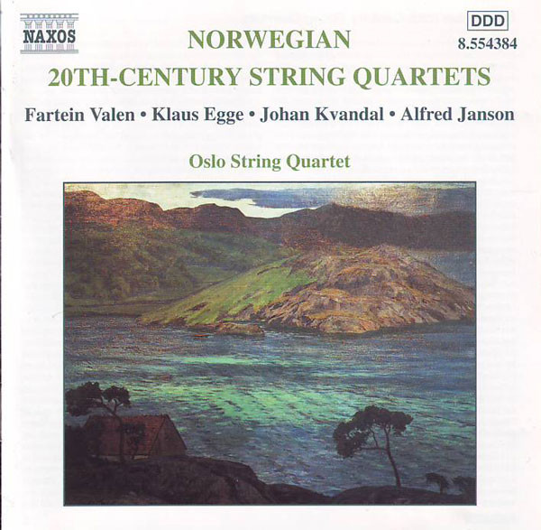 Fartein Valen, Klaus Egge, Johan Kvandal, Alfred Janson - Oslo String Quartet-0