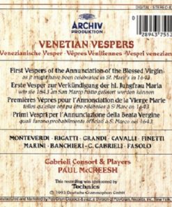 Monteverdi* / Rigatti* / Grandi* / Cavalli* - Gabrieli Consort & Players*, Paul McCreesh-1