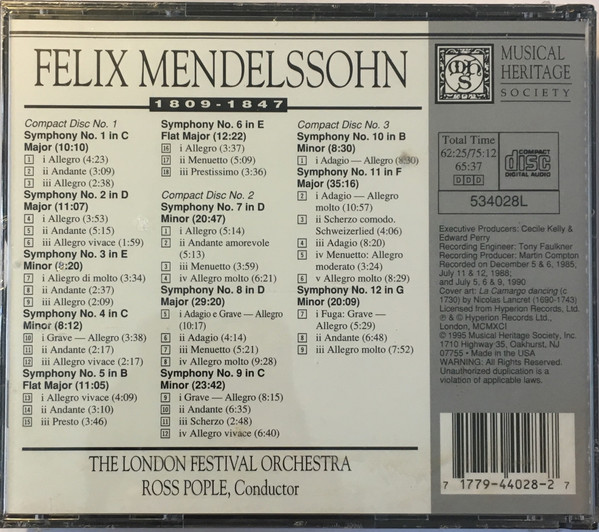 Mendelssohn*, London Festival Orchestra, Ross Pople-1