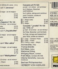 Antonio Vivaldi, Herbert Von Karajan, Berliner Philharmoniker-1