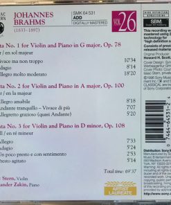 Brahms* - Isaac Stern, Alexander Zakin-2