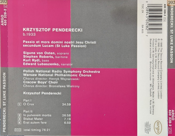 Penderecki*, Warsaw National Philharmonic Chorus*, National Radio Symphony Orchestra*, Krzysztof Penderecki-3