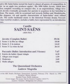 Saint-Saëns*, The Queensland Orchestra, Andrew Mogrelia-2