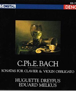C.Ph.E. Bach* – Huguette Dreyfus, Eduard Melkus-0