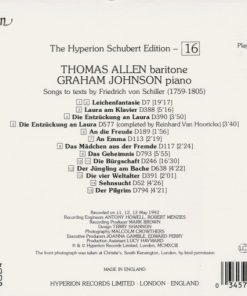 Franz Schubert - Thomas Allen, Graham Johnson (2)-1