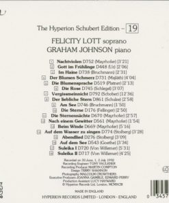 Franz Schubert / Felicity Lott, Graham Johnson (2)-1