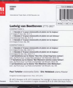 Ludwig van Beethoven, Paul Tortelier ‧ Eric Heidsieck-1