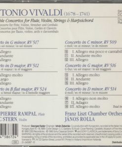 Vivaldi* : Isaac Stern, Jean-Pierre Rampal, Franz Liszt Chamber Orchestra* - János Rolla-1