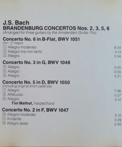 Johann Sebastian Bach / Amsterdam Guitar Trio-1