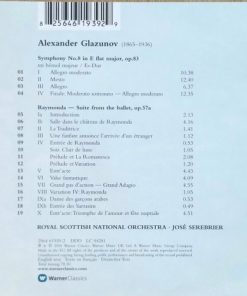 Alexander Glazunov - Jose Serebrier, Royal Scottish National Orchestra-4