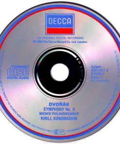 Dvořák* - Kondrashin*, Wiener Philharmoniker-2