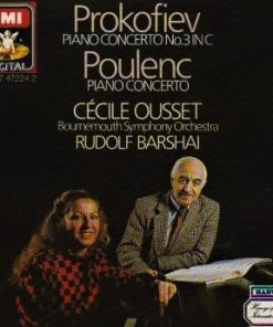 Prokofiev* / Poulenc* - Cécile Ousset Piano, Bournemouth Symphony Orchestra Conducted By Rudolf Barshai-2
