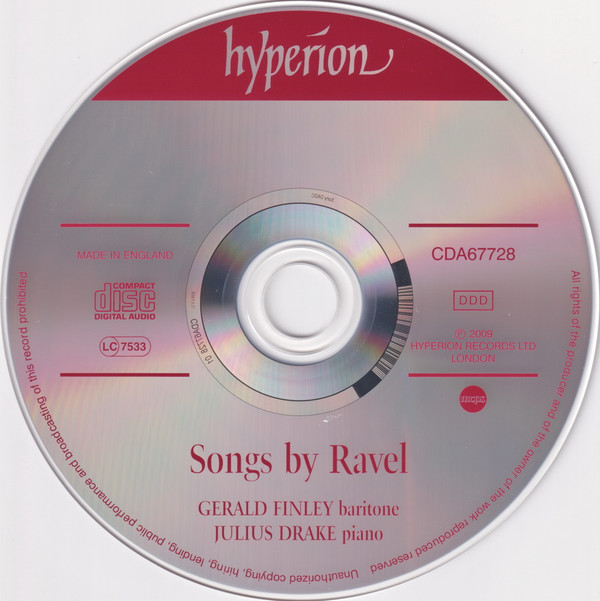 Ravel* - Gerald Finley, Julius Drake-2