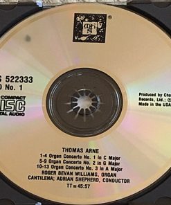 Thomas Arne - Roger Bevan Williams - Cantilena - Adrian Shepherd-3