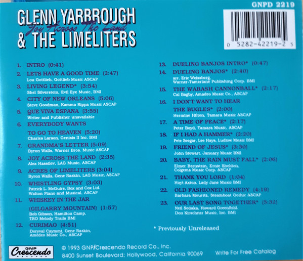 Glenn Yarbrough & The Limeliters-1