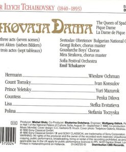 Tchaikovsky* - Wiesław Ochman, Stefka Evstatieva, Penka Dilova, Yuri Mazurok, Stefania Toczyska, Ivan Konsulov, Svetoslav Obretenov Bulgarian National Chorus*, Georgi Robev, Sofia Festival Orchestra, Emil Tchakarov-1